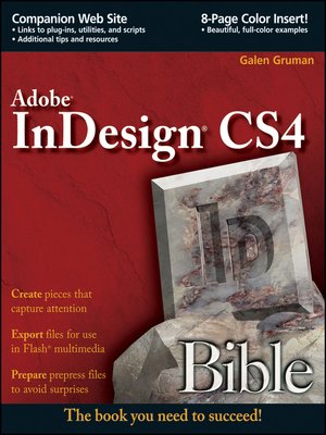 cover image of InDesign CS4 Bible